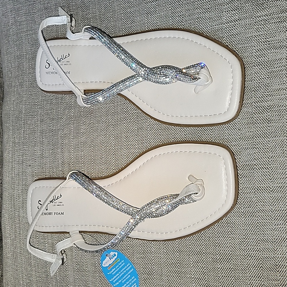 Anthropologie Seychelles Women's Sling Back Thong Sandals